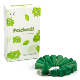 12x Conuri Parfumate - Patchouli