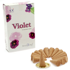 12x Conuri Parfumate - Violete