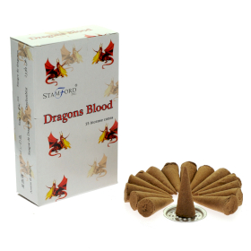 12x Conuri Parfumate - Sânge de Dragon