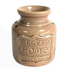 4x Aroma Lampă Mare - Gri - Love Home Sweet Home