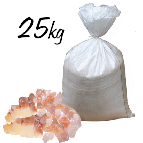 Sare Roz de Himalaya - Bucăți Medii de Cristale - 25kg