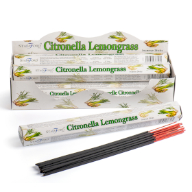 6x Bețișoare Parfumate Stamford Premium  - Citronella și Iarbă de Lămâie