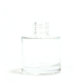 6x Flacon Difuzor Oval - Transparent - 50 ml
