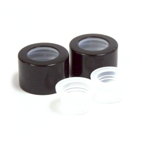 6x Capac pentru RDBot- 15- 2,5 cm - Negru