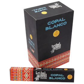 12x Bețișoare Parfumate Tribal - Copal Alb