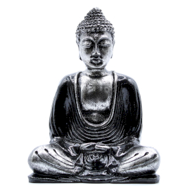 Buddha Negru - Gri - Mediu