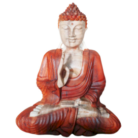 Buddha Sculptat Manual - Lecție de Transmisie - 30cm