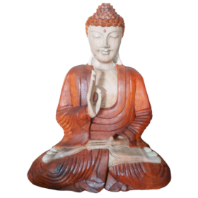 Buddha Sculptat Manual - Lecție de Transmisie - 40cm