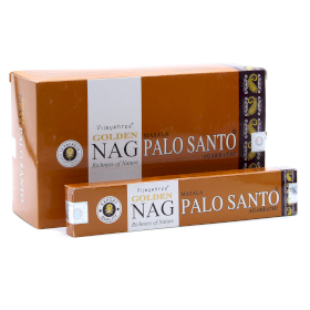 12x 15g Bețișoare Parfumate Golden Nag - Palo Santo