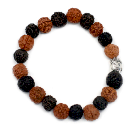 6x Brățară Rudraksha Buddha Bangle Mala - Mix