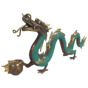 Fengshui - Dragon Mare Cu Minge - 45cm