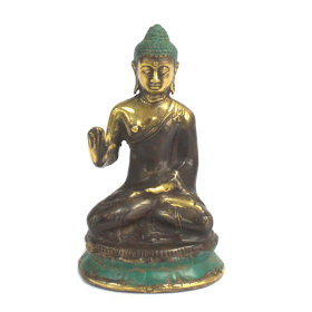 Buddha Mic Așezat - Mâna Sus