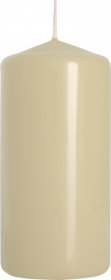 8x Lumânări Cilindru 50x100mm - Ivory