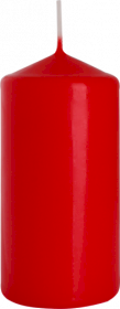 6x Lumânări Cilindru 60x120mm - Roșii