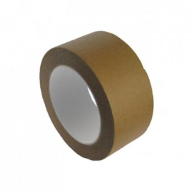 6x Brown Paper Adhesive Tape 50mmx50M/20mic