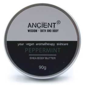 Aromaterapie Unt de corp Shea 90g - Peppermint
