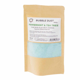 5x Pulbere Spumantă de Baie - Mentă și Arbore de Ceai 190g