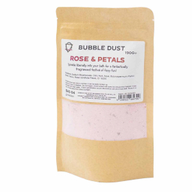 5x Pulbere Spumantă de Baie - Petale de Trandafir 190g
