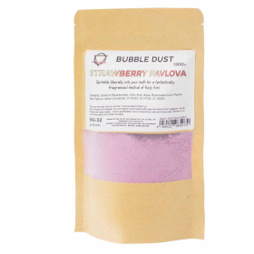 5x Pulbere Spumantă de Baie - Tort Pavlova cu Căpsuni 190g