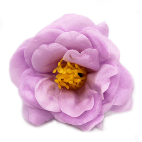 36x Flori de Săpun pentru Mâini Îndrăznețe - Camelie - Violet Deschis