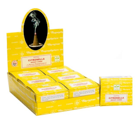 12x Cutie Conuri Parfumate - Citronella