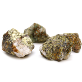 Mostre de Minerale - Calcopirită (aprox. 35-66bucăți)