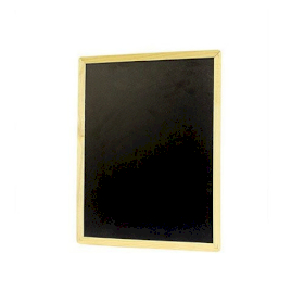 4x Tablă Medie Alb-Negru 30,5 x 20,5 cm