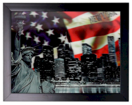 Imagini 3D 34x44cm - Vacanța în New York