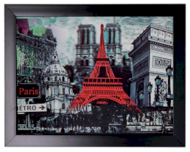 Imagini 3D 34x44cm - Vacanța la Paris