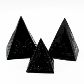12x Set de Forme pentru Pulbere de Tămâie - Negru