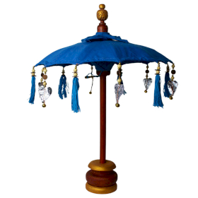 Umbrelă de Soare Bali Home Decor - Bumbac - Turcoaz- 40 cm