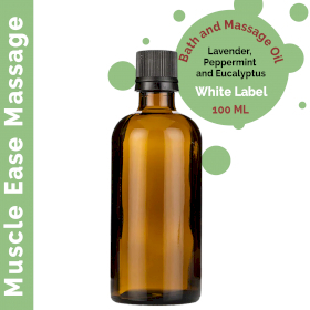 10x Ulei Spa și Masaj pentru Relaxare Musculară - 100 ml - Fără Etichetă