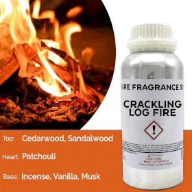 Ulei Parfumat Pur Crackling Log Fire - 500 ml