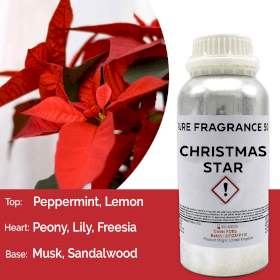 Ulei Parfumat Pur Steaua de Crăciun - 500 ml