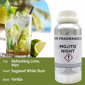 Ulei parfumat pur Mojito Night - 500 ml