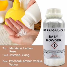 500ml Ulei Parfumat Pur- Baby Powder