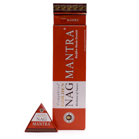 12x 42g Jumbo Golden Nag - Conuri Parfumate Mantra Fum Curgător