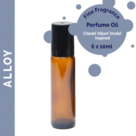 6x Ulei Parfumat Fin - Aliaj 10ml - Fără Etichetă