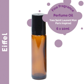 6x Ulei Parfumat Fin - Eiffel 10ml - Fără Etichetă