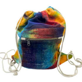 Rucsac din Cânepă Tie Dye