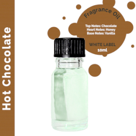 10x Ulei Parfumat de Ciocolată Caldă 10 ml - Fără Etichetă