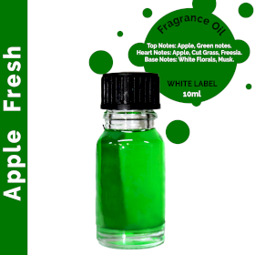 10x 10 ml Ulei Parfumat Apple-Fresh - Neetichetat