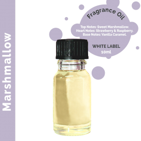 10x Ulei Parfumat de Marshmallow 10ml - Fără Etichetă