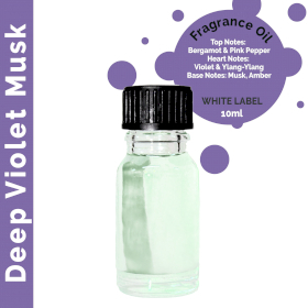 10x 10 ml Ulei Parfumat Deep Violet Musk - Neetichetat