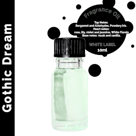 10x 10 ml Ulei Parfumat Gothic Dream - Neetichetat