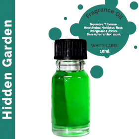 10x 10 ml Ulei Parfumat Hidden Garden - Neetichetat