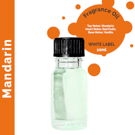 10x 10 ml Ulei Parfumat de Mandarine - Neetichetat