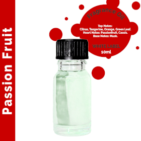 10x 10 ml Ulei Parfumat Fructul Pasiunii - Neetichetat