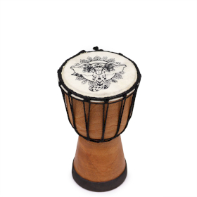 Tobă Djembe Realizată Manual - 20cm