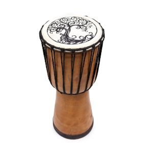 Tobă Djembe Realizată Manual - 40cm